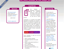 Tablet Screenshot of liquidsoap.info